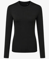 Personalised Women's Long Sleeve Performance T Shirt