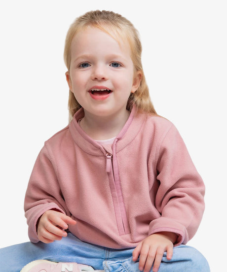 Personalised Half Zip Baby Fleece