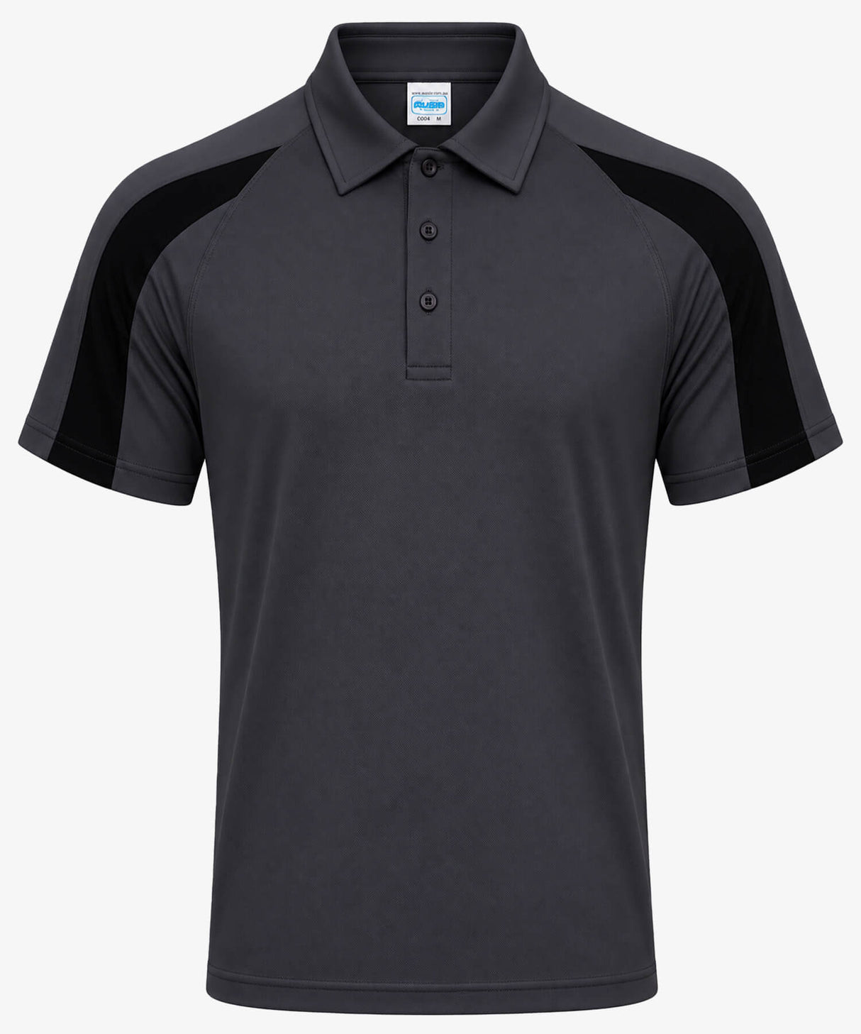 Men's Contrast Sports Personalised Polo Shirt