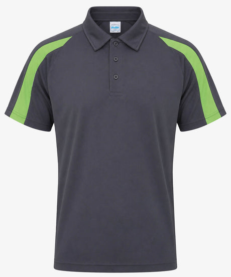 Men's Contrast Sports Personalised Polo Shirt