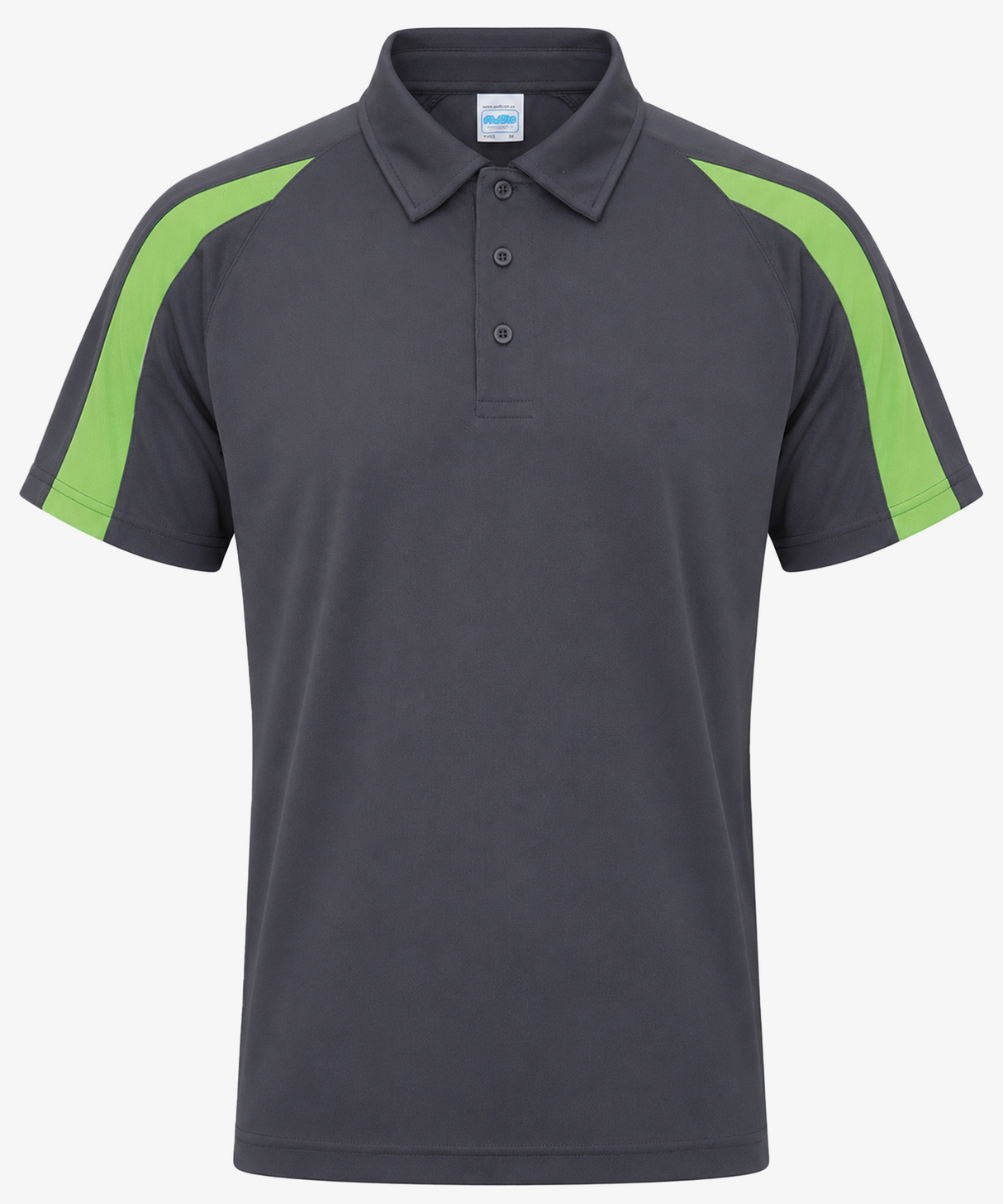 Men's Contrast Sports Personalised Polo Shirt