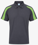 Men's Contrast Sports Personalised Polo Shirt