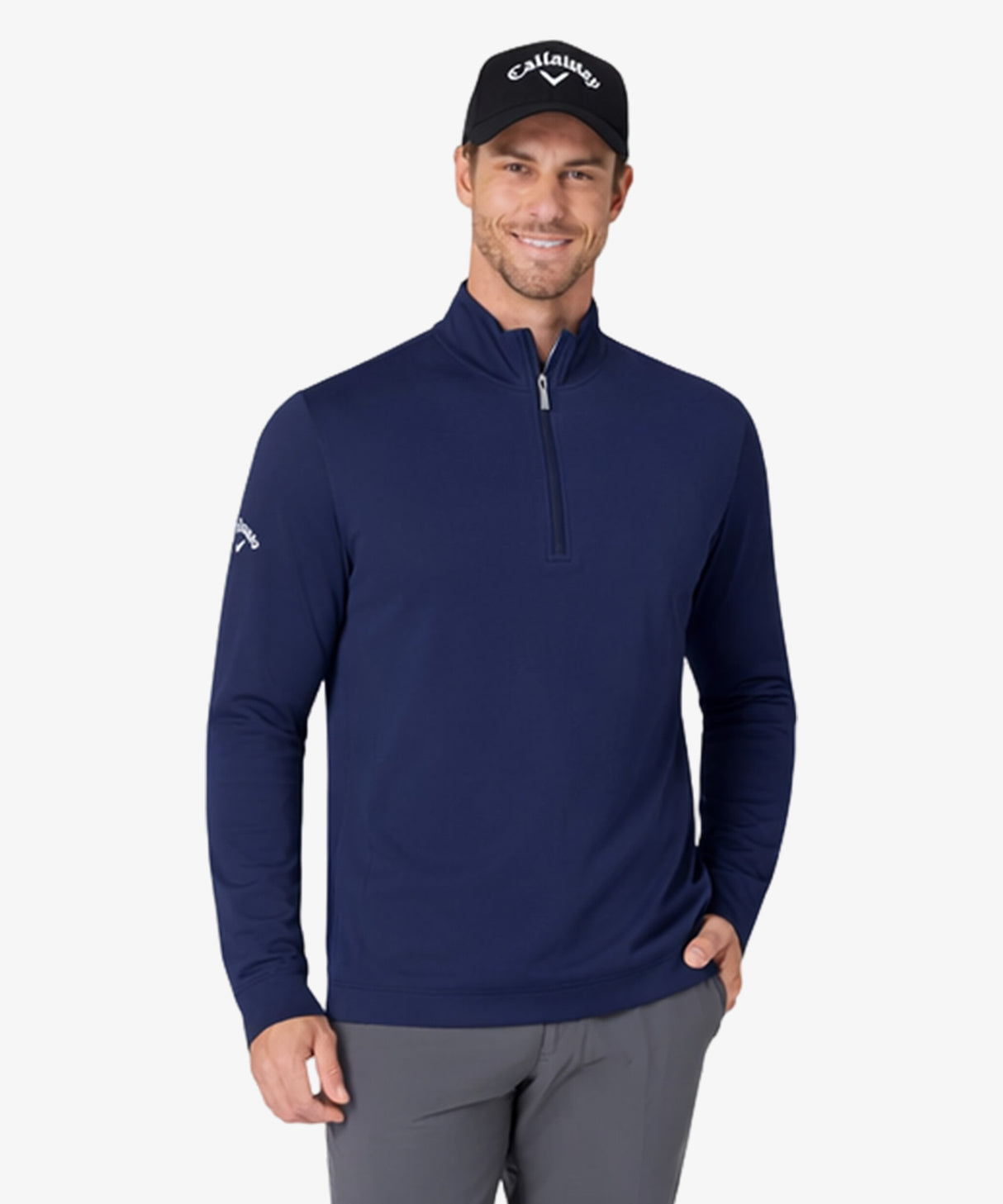 Personalised Men's Callaway Quarter Zip Pullover