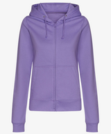 Personalised Women's Zip Hoodie