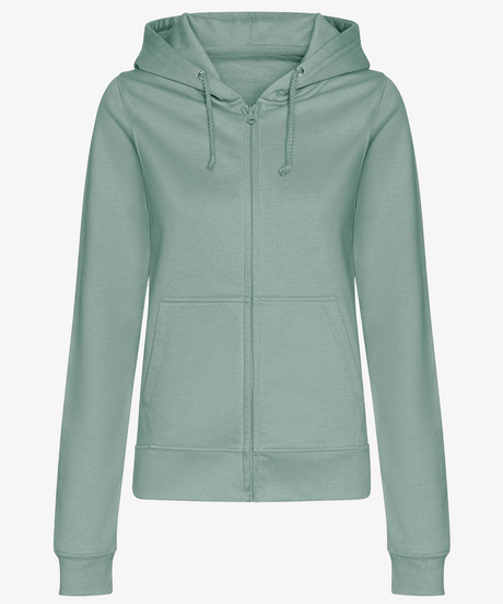 Personalised Women's Zip Hoodie