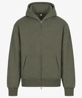 Personalised Unisex Heavyweight Zip Hoodie