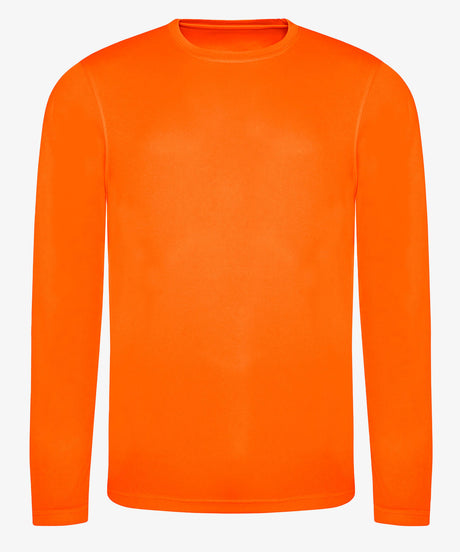 Personalised Men's Long Sleeve Sports Top