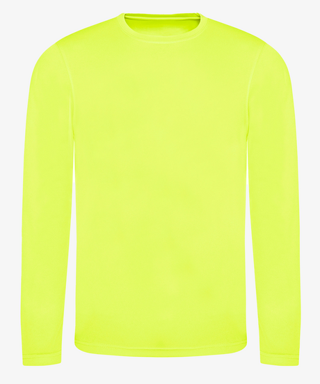 Personalised Men's Long Sleeve Sports Top