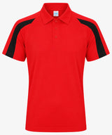 Men's Contrast Sports Personalised Polo Shirt