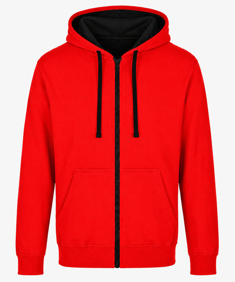 Personalised Unisex Varsity Zip Hoodie
