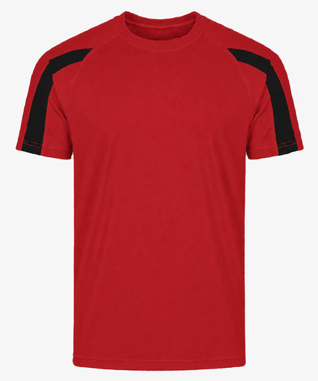 Unisex Contrast Personalised Sports T-Shirt