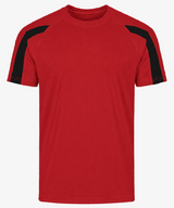 Personalised Kids Contrast Sports T-Shirt