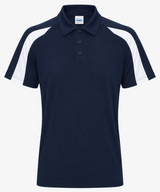 Men's Contrast Sports Personalised Polo Shirt