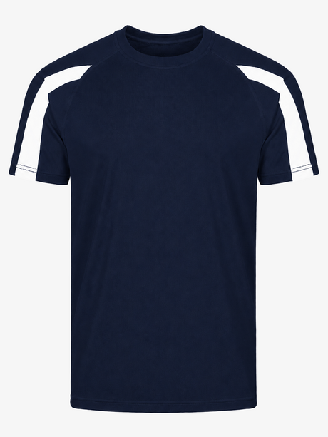 Personalised Kids Contrast Sports T-Shirt