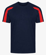 Unisex Contrast Personalised Sports T-Shirt