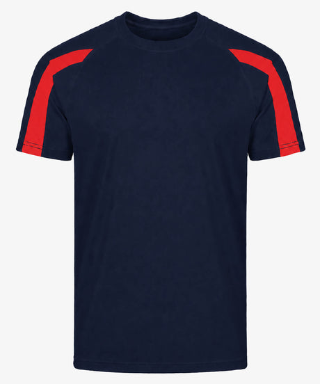 Unisex Contrast Personalised Sports T-Shirt