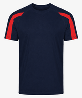 Unisex Contrast Personalised Sports T-Shirt