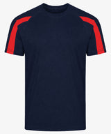 Personalised Kids Contrast Sports T-Shirt