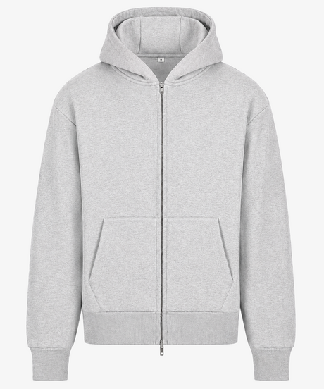 Personalised Unisex Heavyweight Zip Hoodie