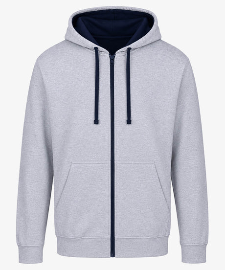 Personalised Unisex Varsity Zip Hoodie