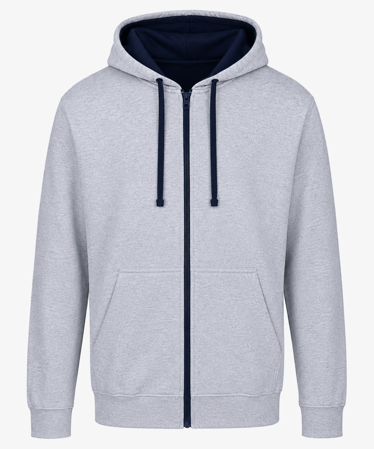Personalised Unisex Varsity Zip Hoodie