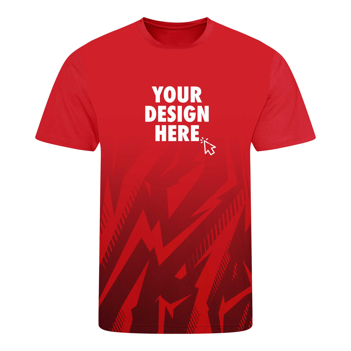 All Over Print Mens Sport Running T Shirt