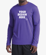 Personalised Men's Long Sleeve Sports Top