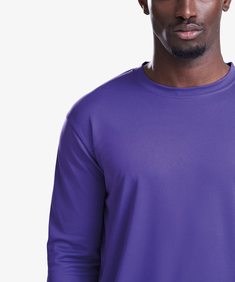 Personalised Men's Long Sleeve Sports Top