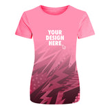 All Over Print Womens Sport Running T Shirt