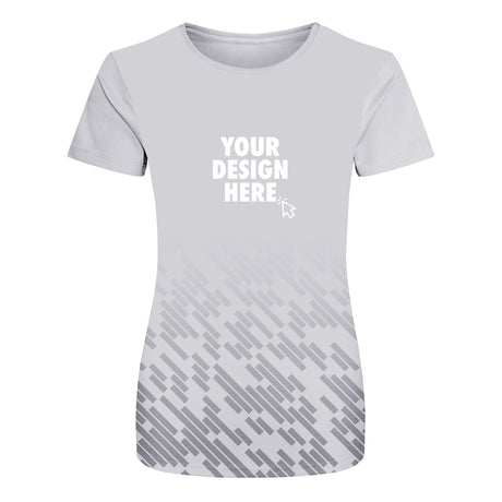 All Over Print Womens Sport Running T Shirt