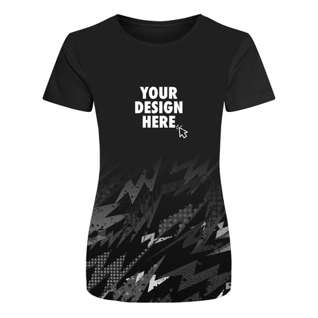 All Over Print Womens Sport Running T Shirt
