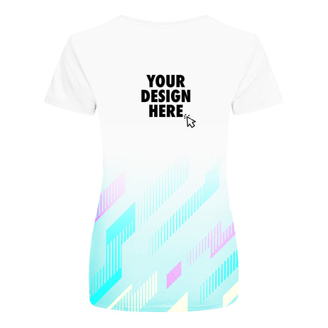 All Over Print Womens Sport Running T Shirt