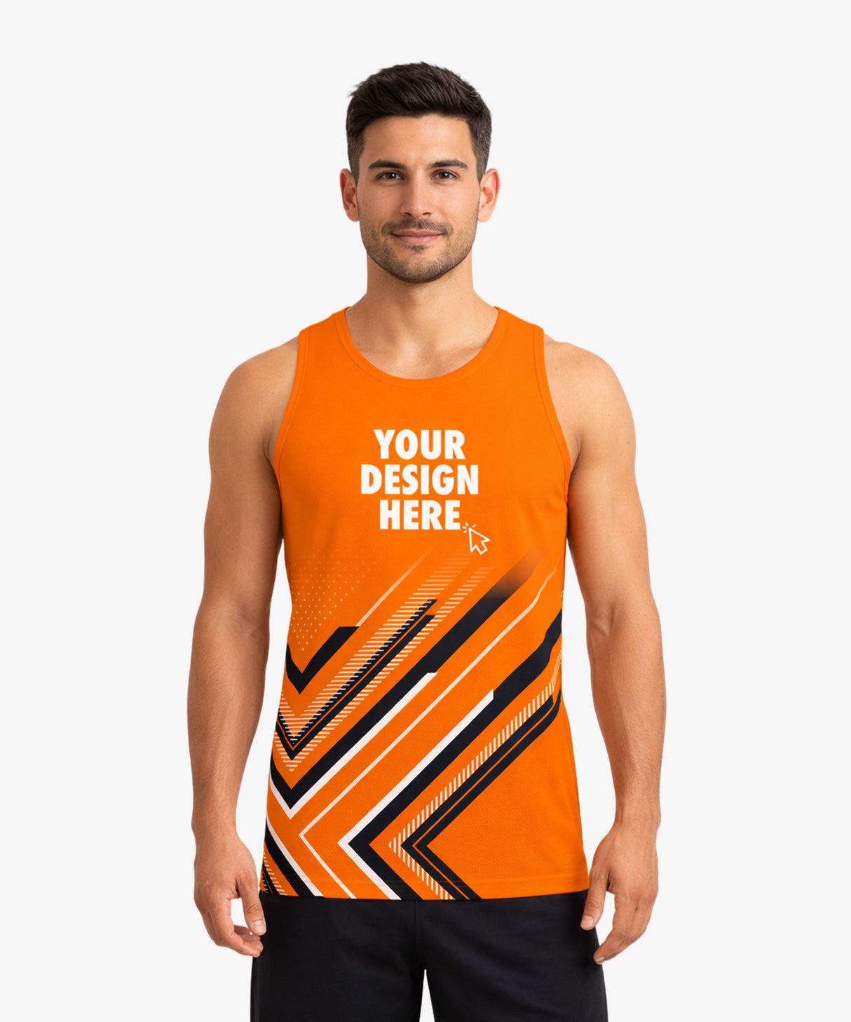 All Over Print Sports/Running Mens Vest