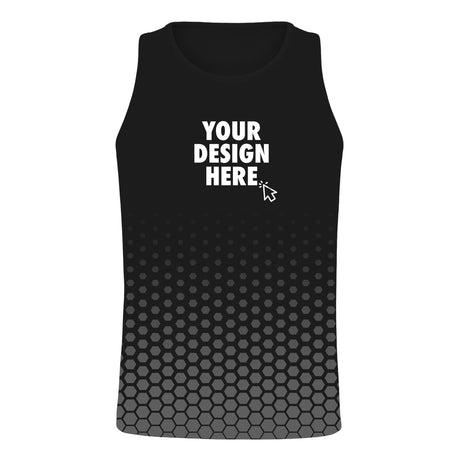 All Over Print Sports Running Mens Vest