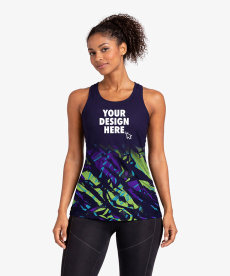 All Over Print Sports/Running Womens Vest
