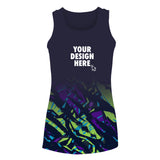 All Over Print Sports/Running Womens Vest