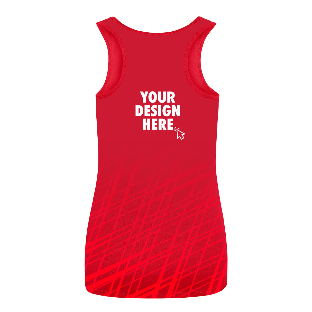 All Over Print Sports/Running Womens Vest