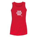 All Over Print Sports/Running Womens Vest