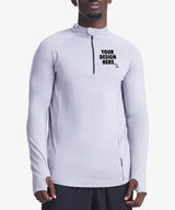 Personalised Men's Sport Half Zip Top