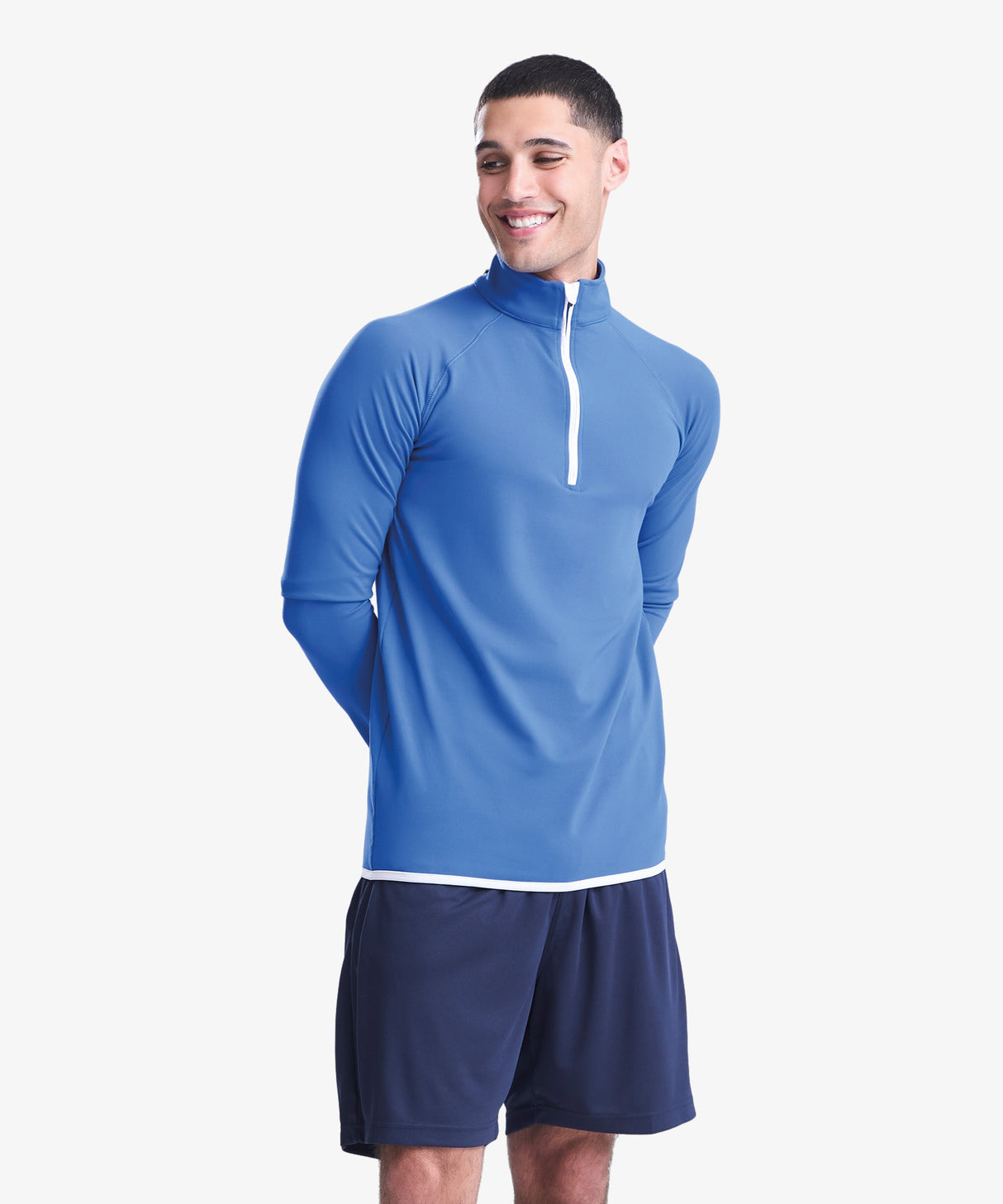 Personalised Men's Cool Half Zip Top