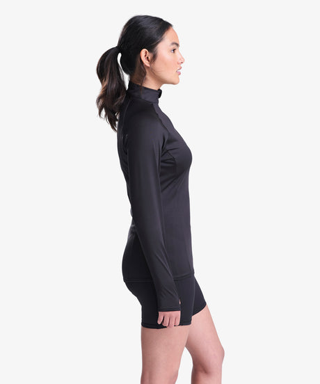 Personalised Women's Cool Stretch Half Zip Top