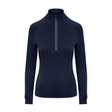 Personalised Women's Cool Stretch Half Zip Top