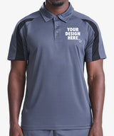 Men's Contrast Sports Personalised Polo Shirt