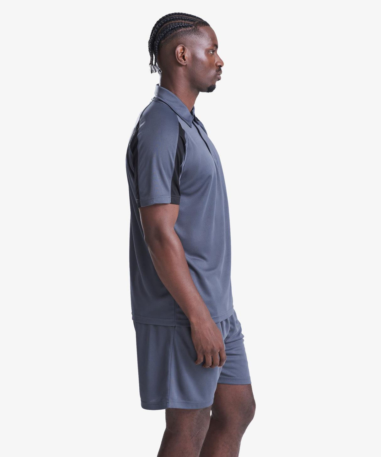 Men's Contrast Sports Personalised Polo Shirt