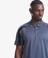 Men's Contrast Sports Personalised Polo Shirt