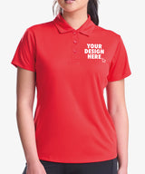 Women's Sports Personalised Polo Shirt