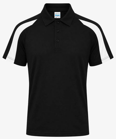 Men's Contrast Sports Personalised Polo Shirt