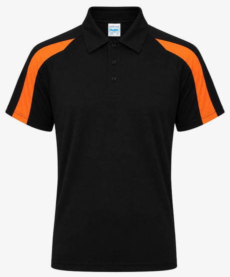 Men's Contrast Sports Personalised Polo Shirt