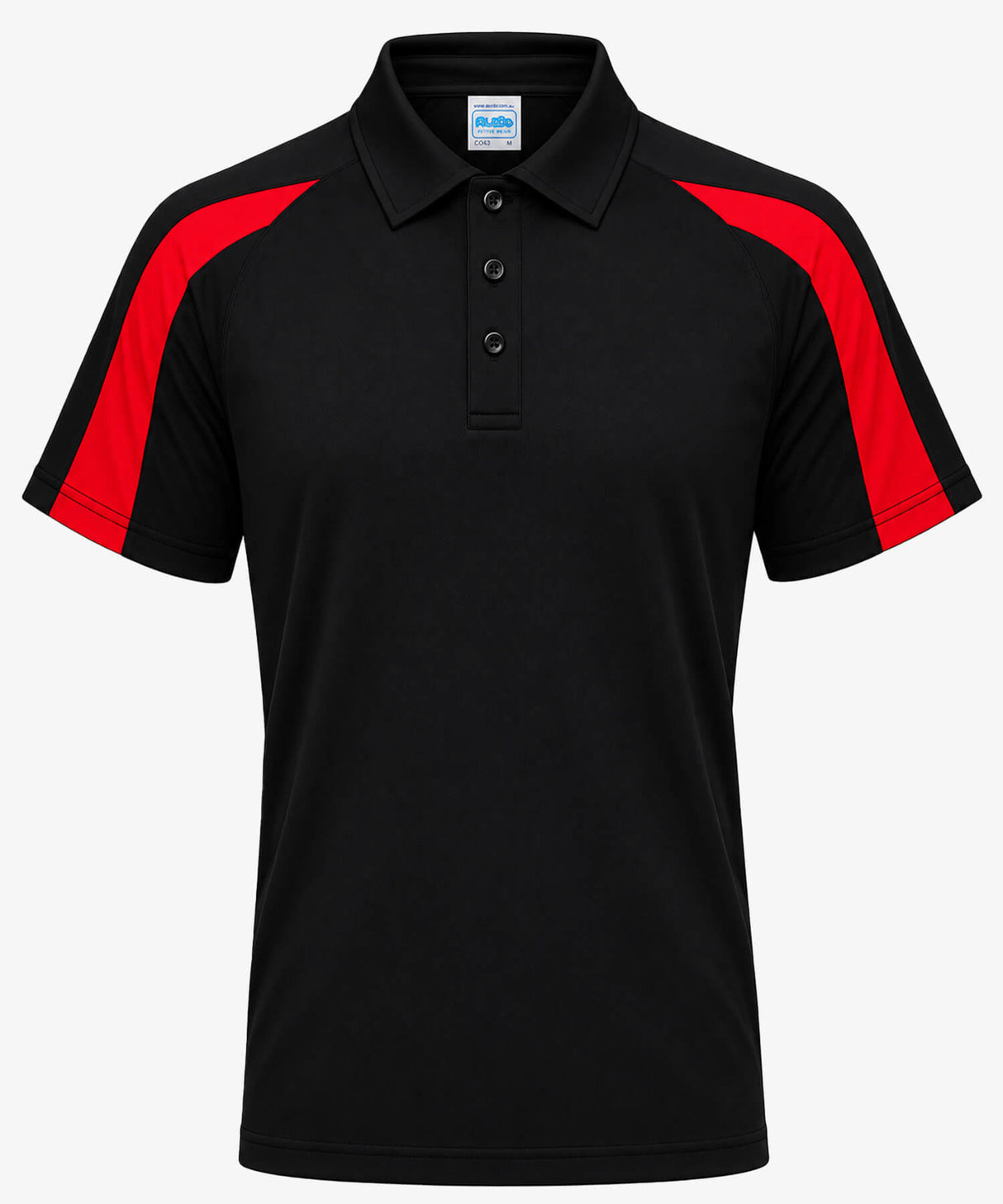Men's Contrast Sports Personalised Polo Shirt