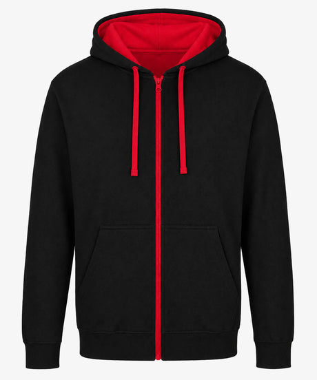 Personalised Unisex Varsity Zip Hoodie